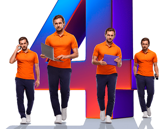 Великолепная четверка Ростелеком в посёлок Орга (Красноярский край)